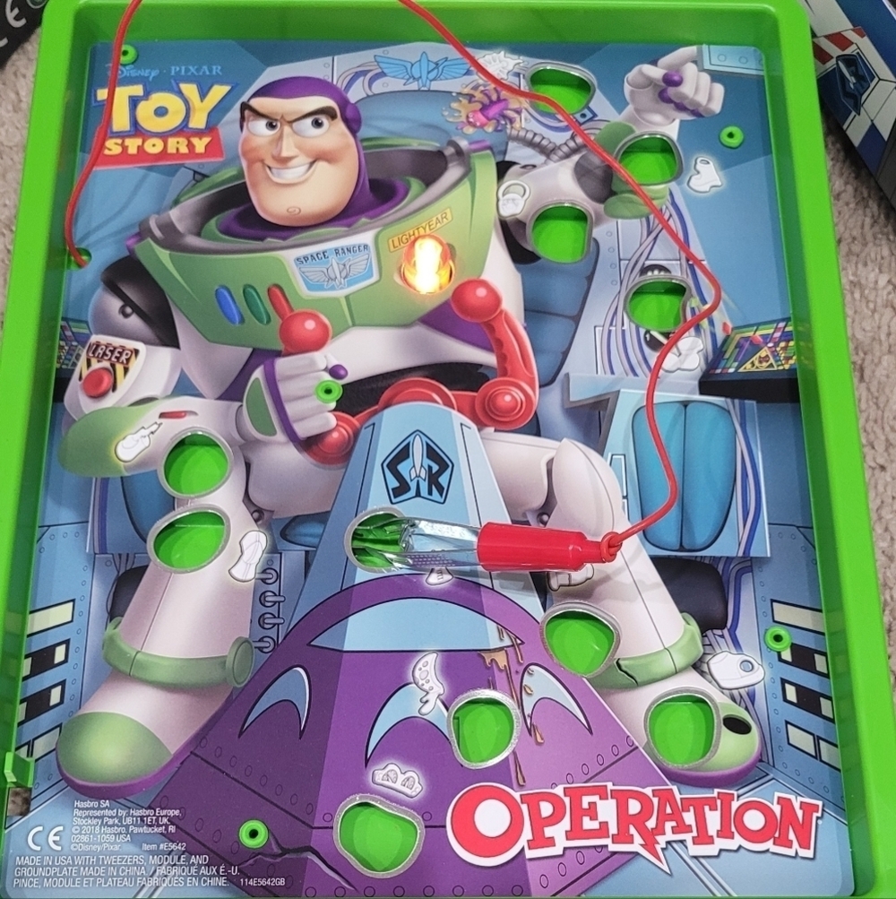 Children Activity Games Twister/ Buzz Lightyear Operation/ ATV Sand Play Age 6+ - Picture 5 of 8